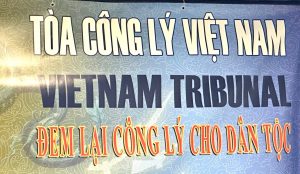 Tòa Công Lý Việt Nam kết án Phạm Văn Đồng phản quốc thông qua công hàm ký ngày 14/9/1958 nhượng biển đảo cho Trung Cộng