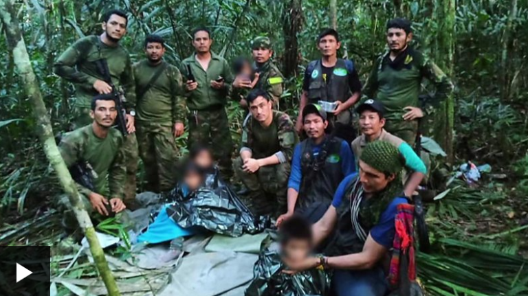 Làm thế nào 4 đứa trẻ sống sót sau 40 ngày trong rừng rậm Colombia