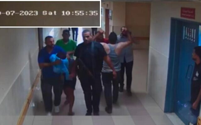 Video giám sát cho thấy Hamas đưa con tin vào Bệnh viện Shifa trong ngày 7 tháng 10