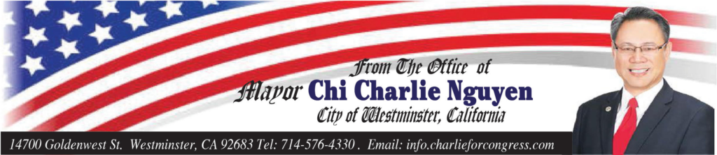 TIN TỨC CỘNG ĐỒNG: Thông báo từ Thị Trưởng Chi Charlie Nguyễn