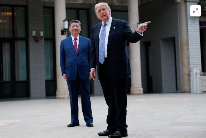 Ông Trump trở về từ Trung Quốc với tình hình ổn định nhưng bế tắc