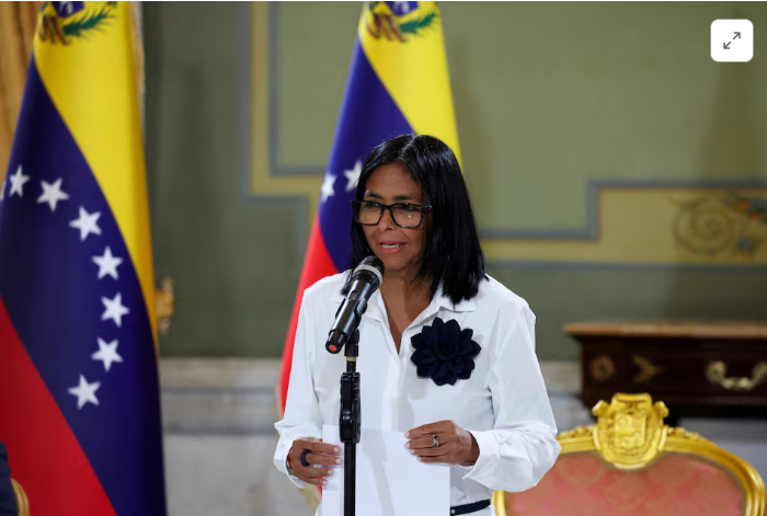Trận động đất làm thay đổi cục diện chính trị đối với nhà lãnh đạo Venezuela Delcy Rodriguez. 
